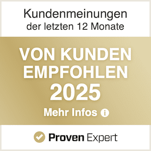 Auszeichnung ProvenExpert 2025